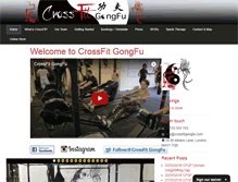 Tablet Screenshot of crossfitgongfu.com